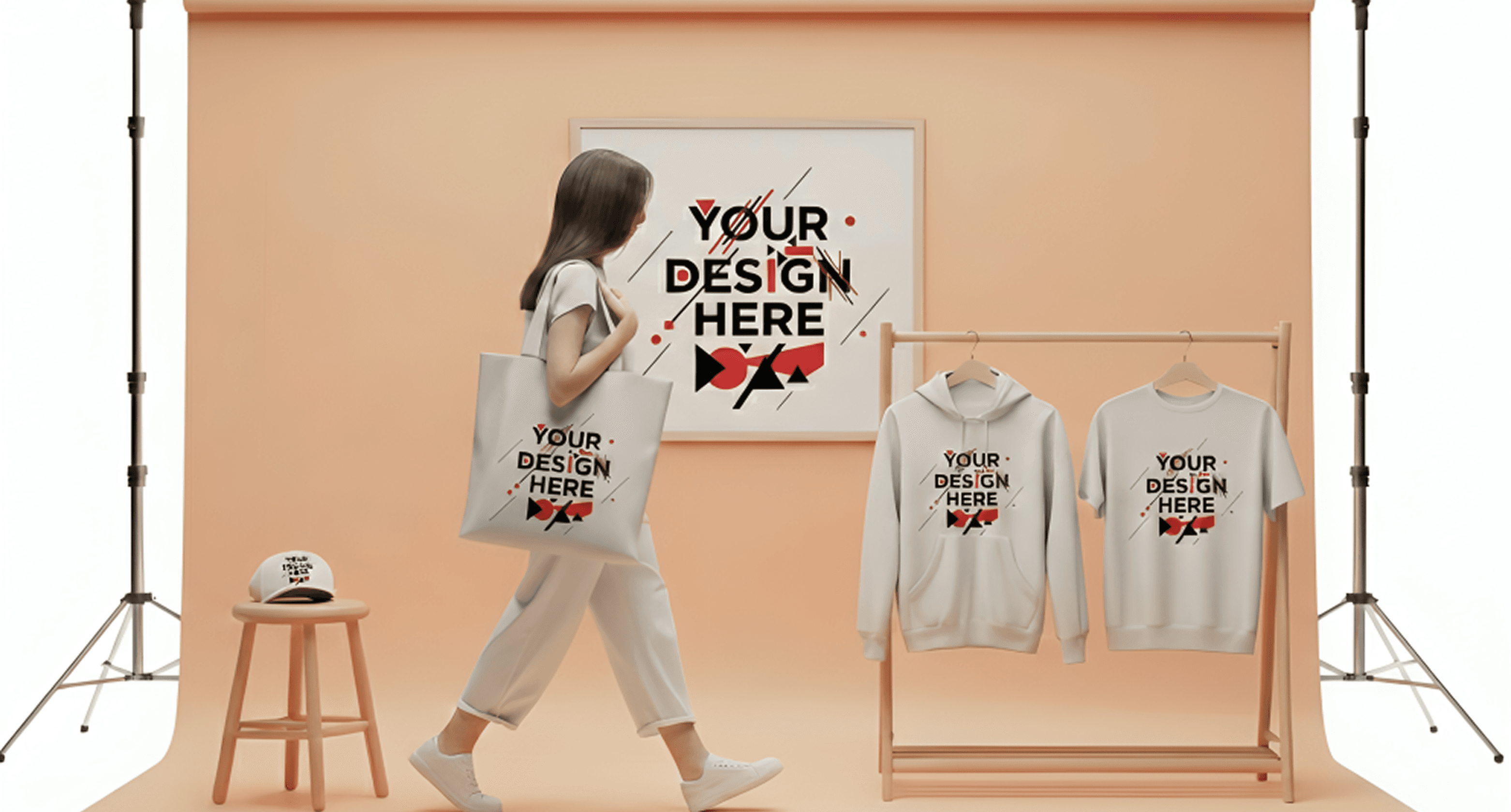Swaggeroo merchandise mockups